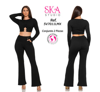 Conjunto Pantalon 5V7011LMX - Negro