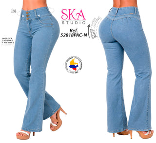Jeans Bota Campana 52818PAC-N - Azul