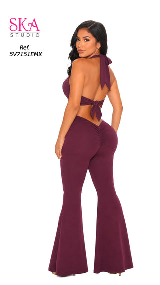 Women's Versatile Going-Out Jumpsuit 5V7151EMX