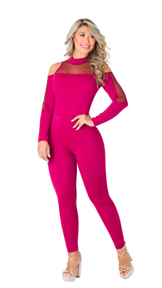 Enterizo 5L998EPCT-N - Vinotinto