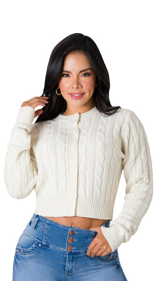 Sueter Cuello Redondo 5B5993S - Beige