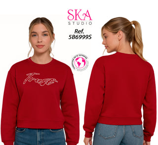 Sueter Manga Larga 5B6999S - Rojo