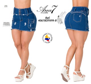 Falda Levanta Cola Area7 40678DFAPA-B - Azul Oscuro