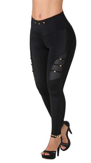 Leggings Levanta Cola Area7 4L894BPCP-N - Negro