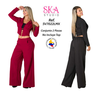 Conjunto Pantalon 5V7022LMX - Vinotinto