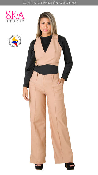 Conjunto Pantalon 5V7039LMX - Camel