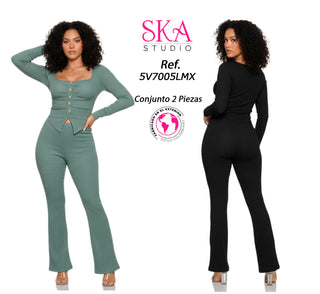 Conjunto Pantalon 5V7005LMX - Negro