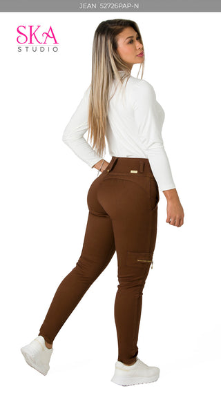 Jeans Levantacola 52726PAP-N - Cafe