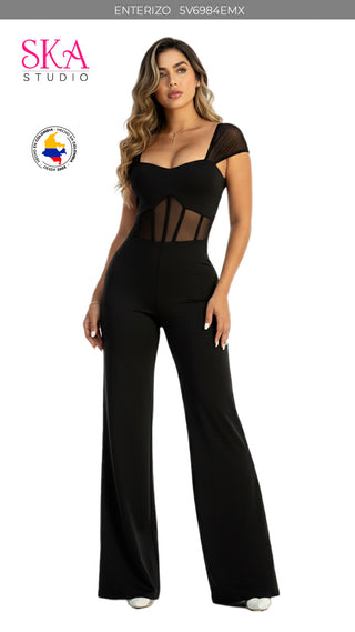 Enterizo 5V6984EMX - Negro