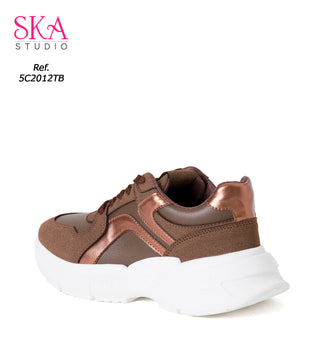Tenis Casuales 5C2012TB - Cafe