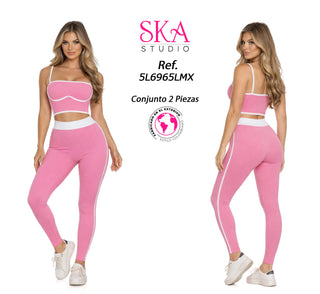 Conjunto Legging 5L6965LMX - Rosado