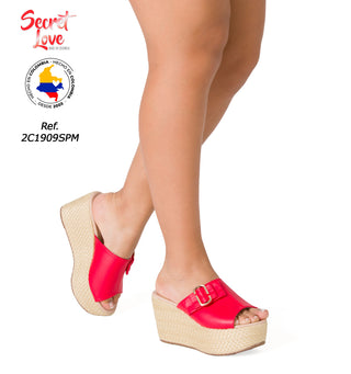 Plataforma Yute 2C1909SPM - Rojo