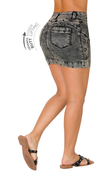 Falda Levanta Cola Secret Love 21391FAPN-B - Negro
