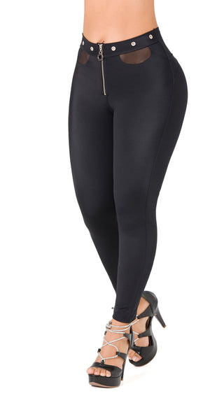 Leggings Levanta Cola Secret Love 2L880BPCP-N - Negro