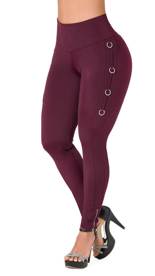 Leggings LevantaCola Area7 4L860BPCT-N - Vinotinto