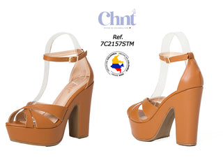 Sandalia Tacon Alto 7C2157STM - Miel
