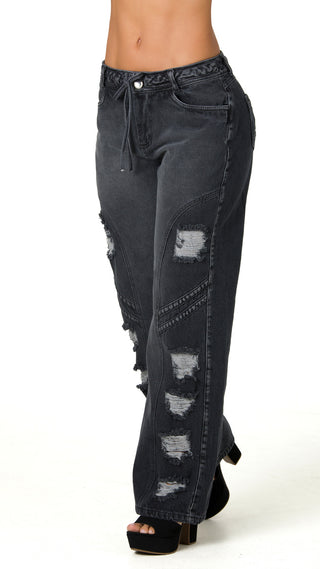 Jeans Rigido 52738DPDR-B - Gris