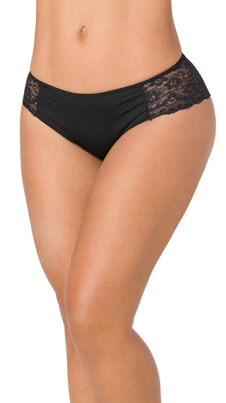 Panty En Encaje 5PA001 - Negro