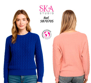 Sueter Manga Larga 5B7070S - Rosado