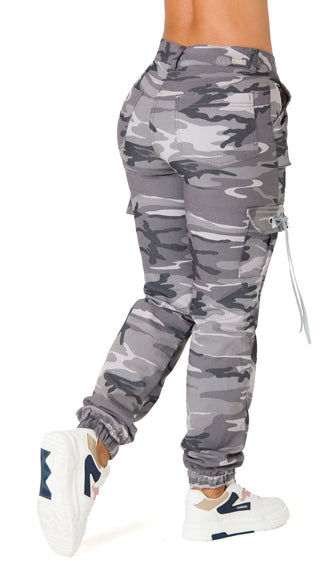 Pantalón Cargo 52608PDT-B - Estampado