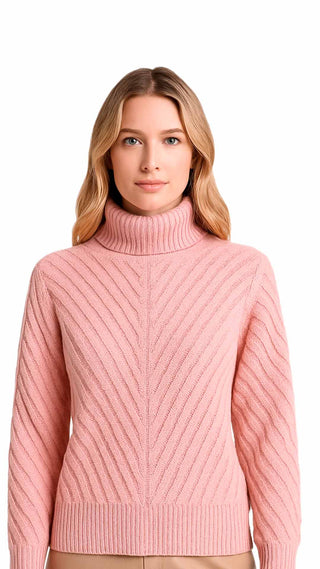 Sueter Cuello tortuga 5B7066S - Rosado