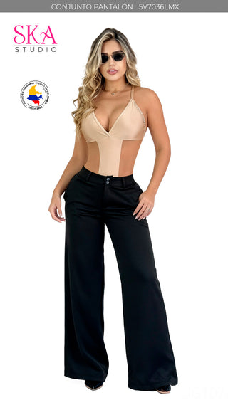 Conjunto Pantalon 5V7036LMX - Beige