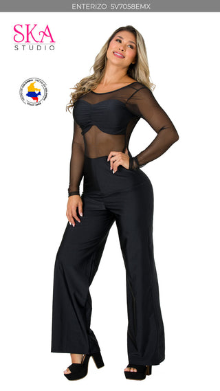 Enterizo Legging 5V7058EMX - Negro