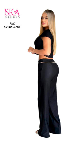 Conjunto Pantalon 5V7059LMX	 - Negro