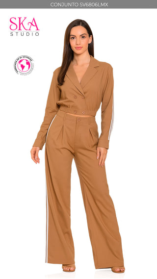 Conjunto Pantalon 5V6806LMX	 - Camel