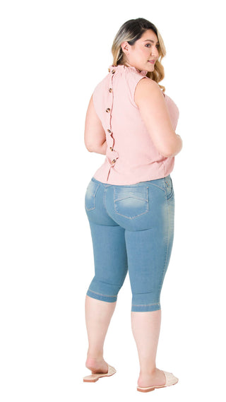 Capri Levanta Cola Ska 52560CAPA-B - Azul Claro