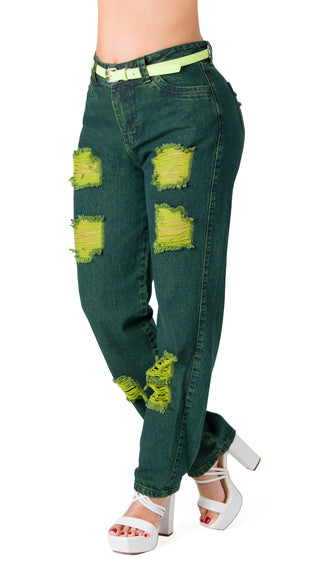 Jean Bota Recta CHNT 71367DPDR-B - Verde