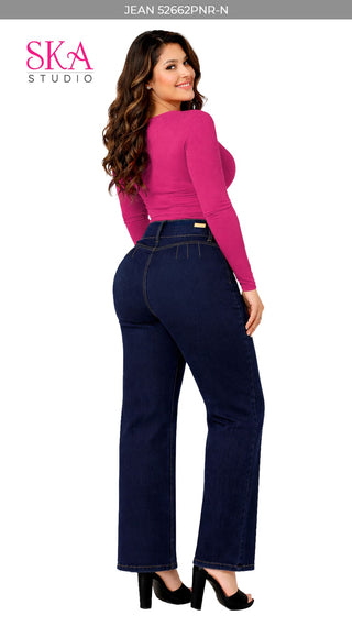 Jeans Clasico Bota Recta 52662PNR-N - Azul