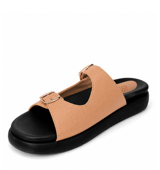 Sandalia Plana 5C2213SPM - Camel