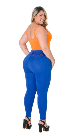 Jean Levanta Cola Skinny Ska  52551PAT-N - Azul Royal