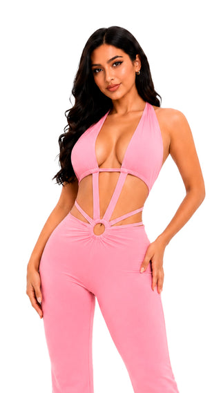 Women's Versatile Going-Out Jumpsuit 5V7148EMX