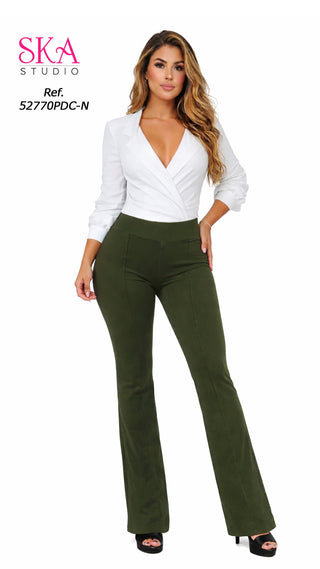 Pantalon Bota Campana 52770PDC-N - Verde
