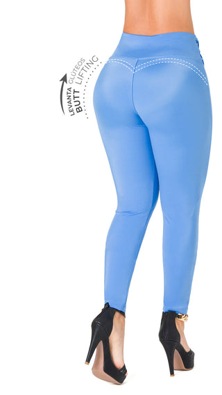 Leggings Levanta Cola CHNT 7L838BPCT-N - Azul