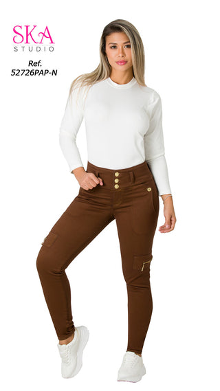 Jeans Levantacola 52726PAP-N - Cafe