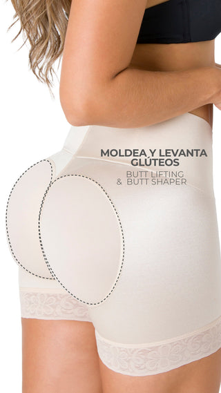 Short Moldeador Seamless 5F431SH - Beige