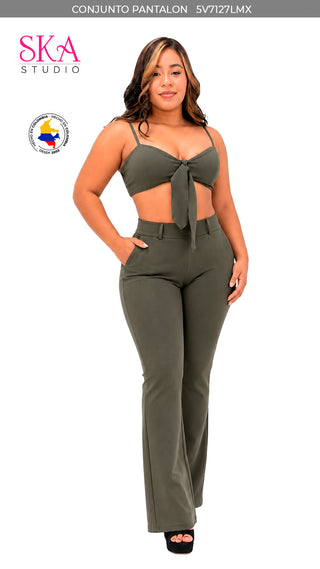 Conjunto Pantalon 5V7127LMX - Negro