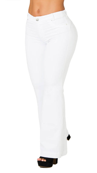 Jeans Bota Campana 52702PDC-B - Blanco