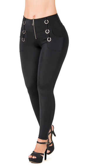 Leggings Levanta Cola Ska 5L883BPCP-N - Negro