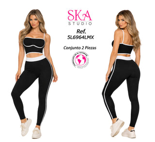 Conjunto Legging 5L6964LMX - Negro