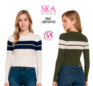 Sueter Cuello Redondo 5B7075S - Verde