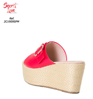 Plataforma Yute 2C1909SPM - Rojo