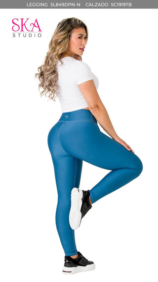 Leggings Levanta Cola Ska 5L849DPN-N - Azul