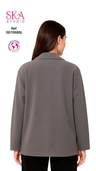 Blazer Manga Larga  5B7068BL - Cafe