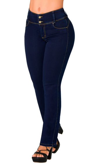 Jeans Clasico Bota Recta 52661PNR-B - Azul