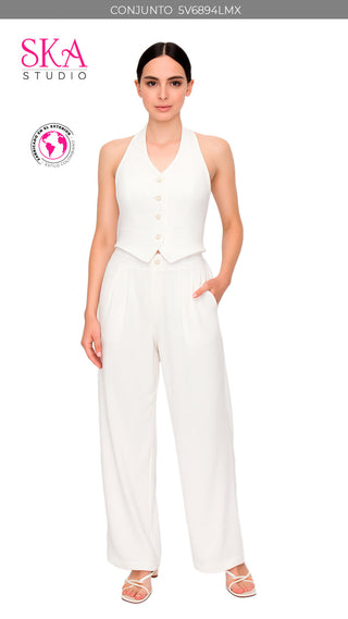 Conjunto Pantalon 5V6894LMX - Blanco