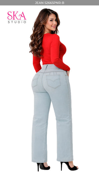Jeans Classico Levantacola 52665PNR-B